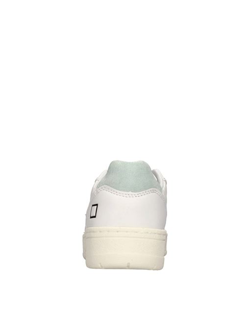 Sneakers in pelle D.A.T.E. | COURT 2.0 BASICBIANCO-WATER
